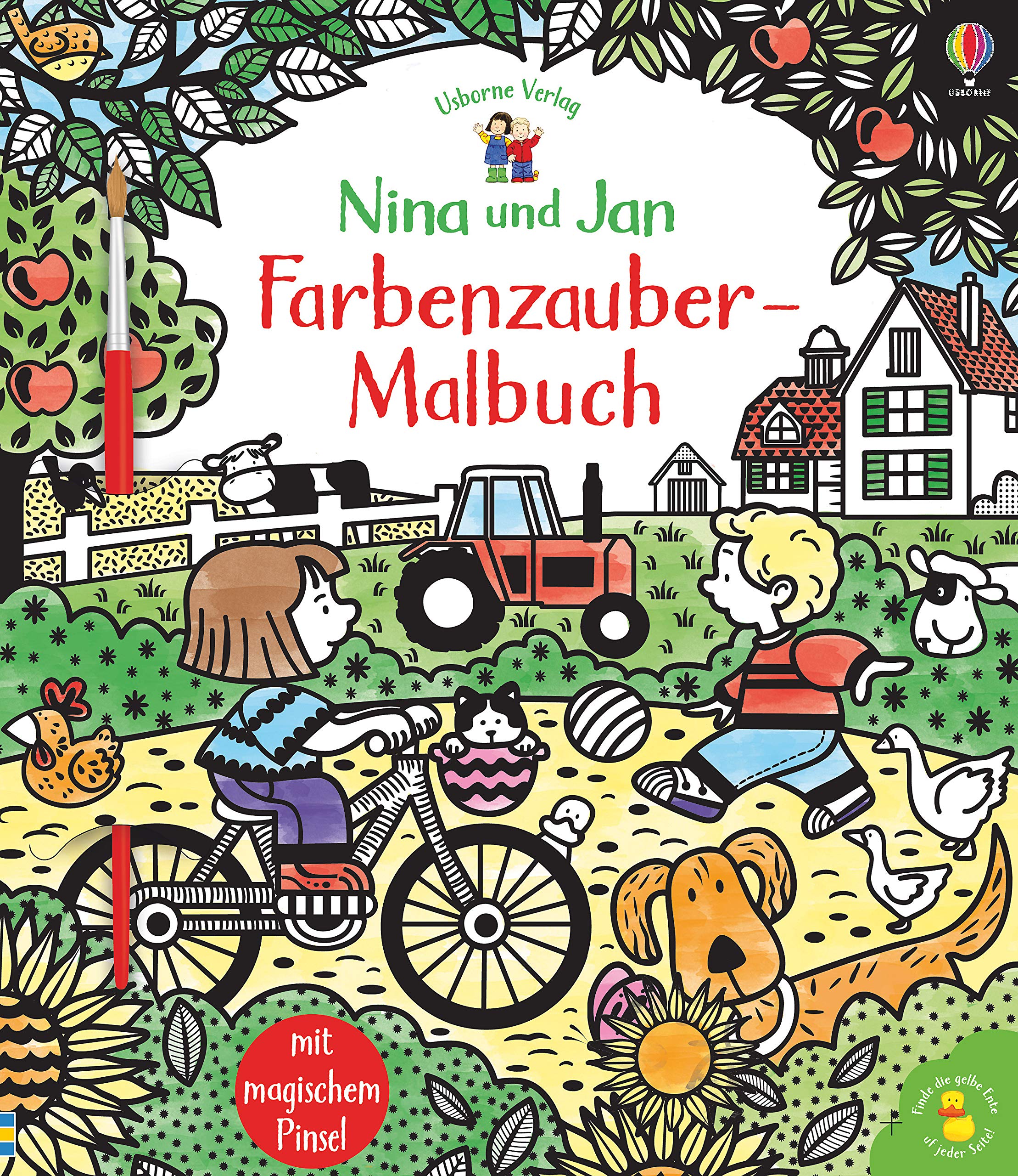 Nina und Jan - Farbenzauber-Malbuch (Nina-und-Jan-Reihe) Non-fiction