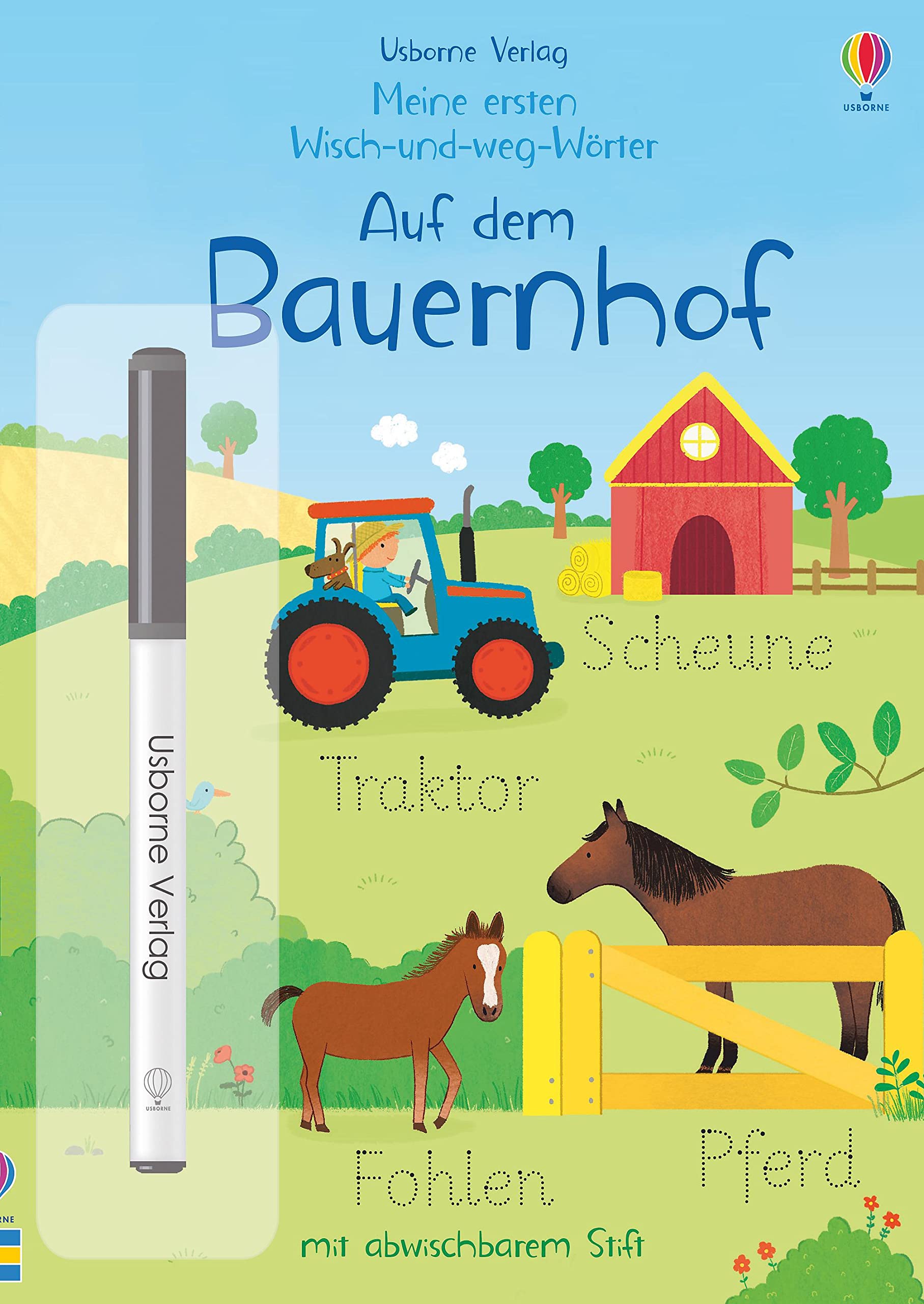 Meine ersten Wisch-und-weg-Wörter: Auf dem Bauernhof Non-fiction