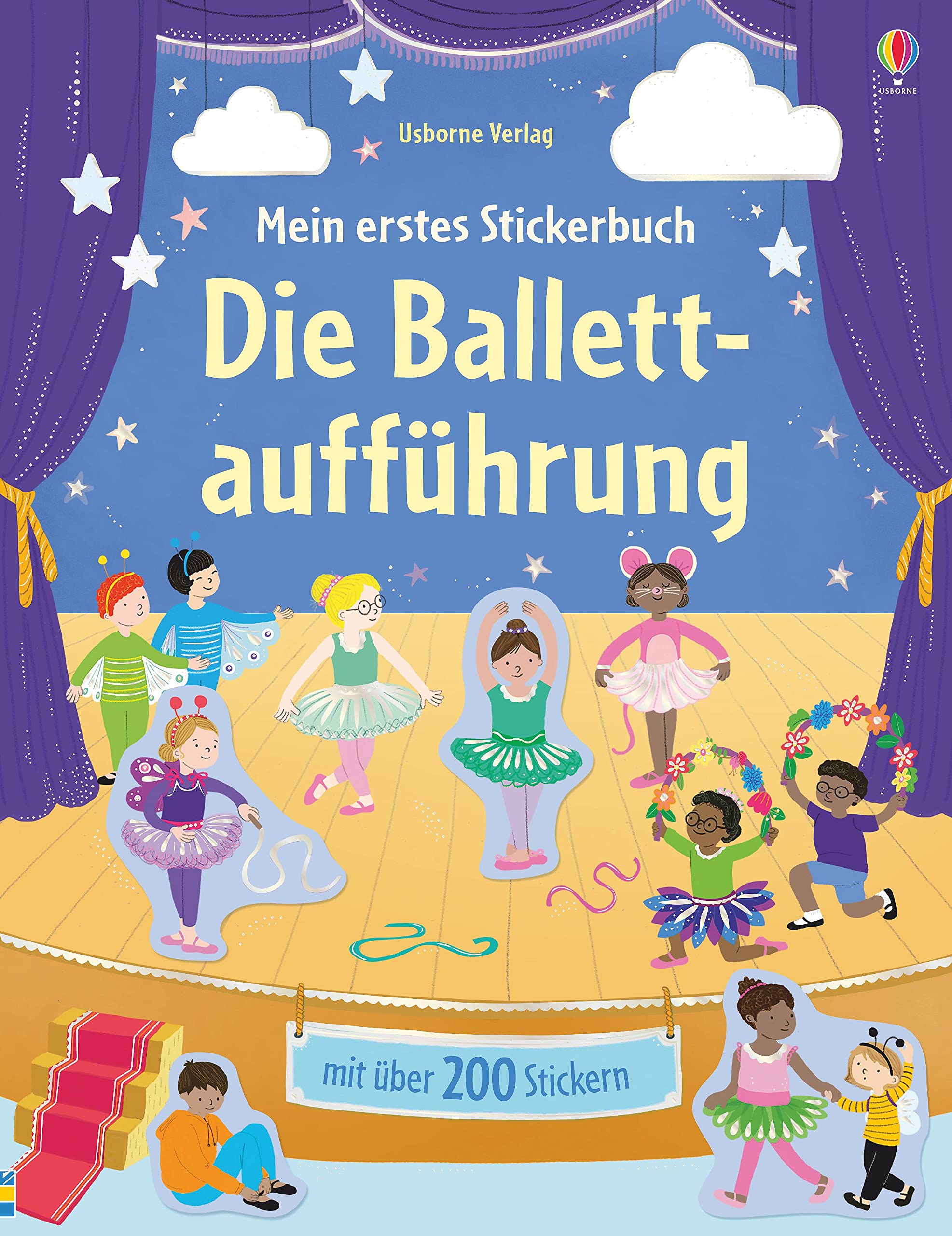 Mein erstes Stickerbuch: Die Ballettaufführung (Meine ersten Stickerbücher) Non-fiction