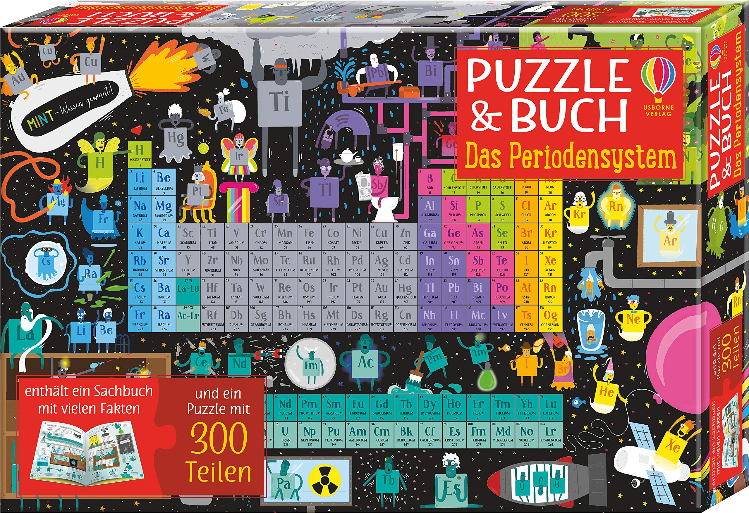 Mint - Wissen Gewinnt! Puzzle Und Buch. Das Periodensystem (MINT-Wissen-gewinnt-Reihe) Non-fiction
