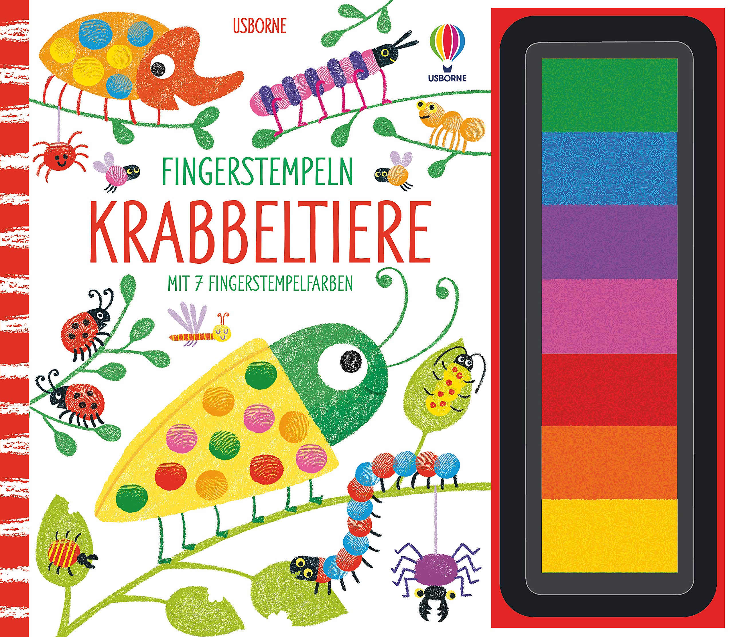 Fingerstempeln: Krabbeltiere (Fingerstempeln-Reihe) Non-fiction