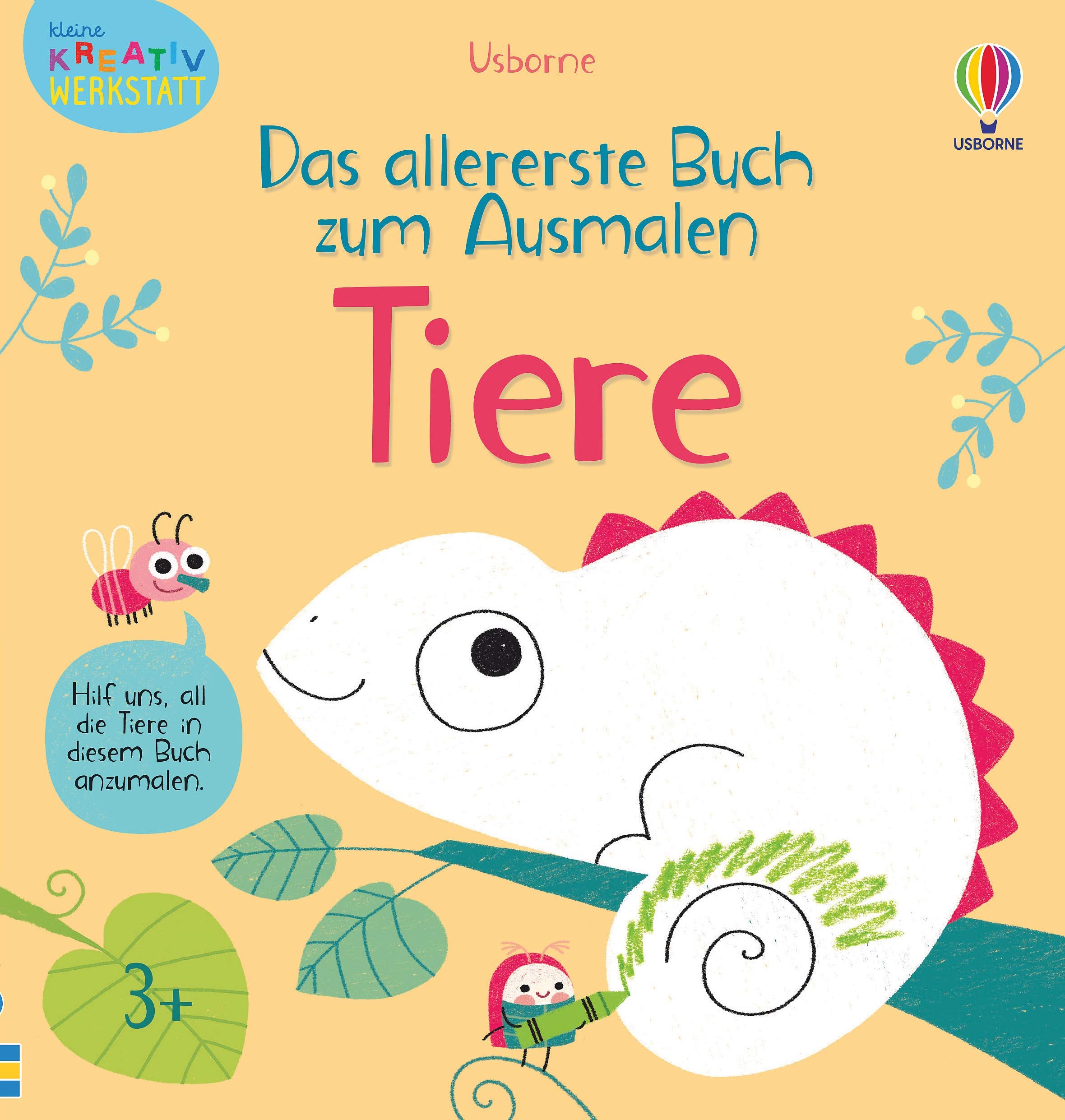 Kleine Kreativ-Werkstatt - Das allererste Buch zum Ausmalen: Tiere Non-fiction