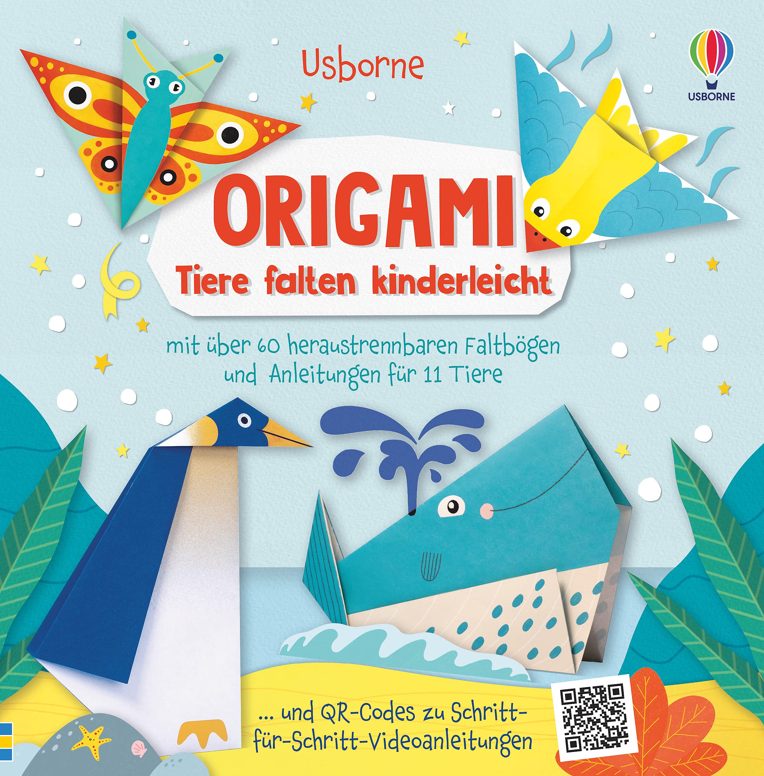 Origami – Tiere falten kinderleicht: mit über 60 heraustrennbaren Faltbögen (Origami-Reihe) Tiptoi & Games