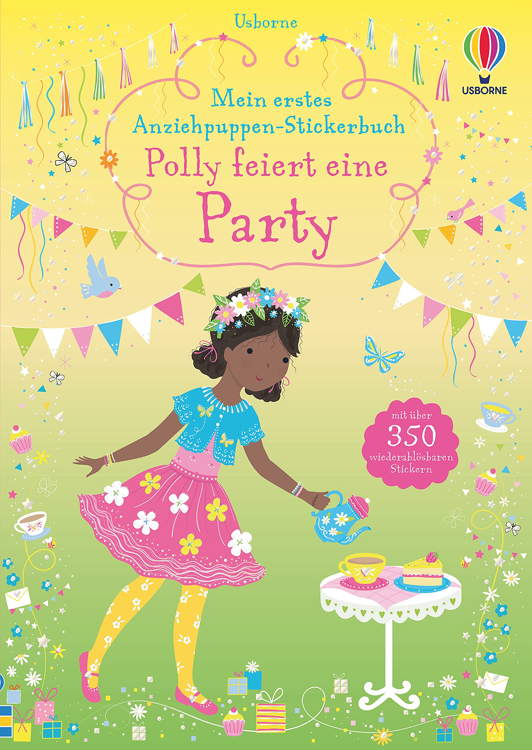 Mein erstes Anziehpuppen-Stickerbuch: Polly feiert eine Party (Meine ersten Anziehpuppen-Stickerbücher) Non-fiction