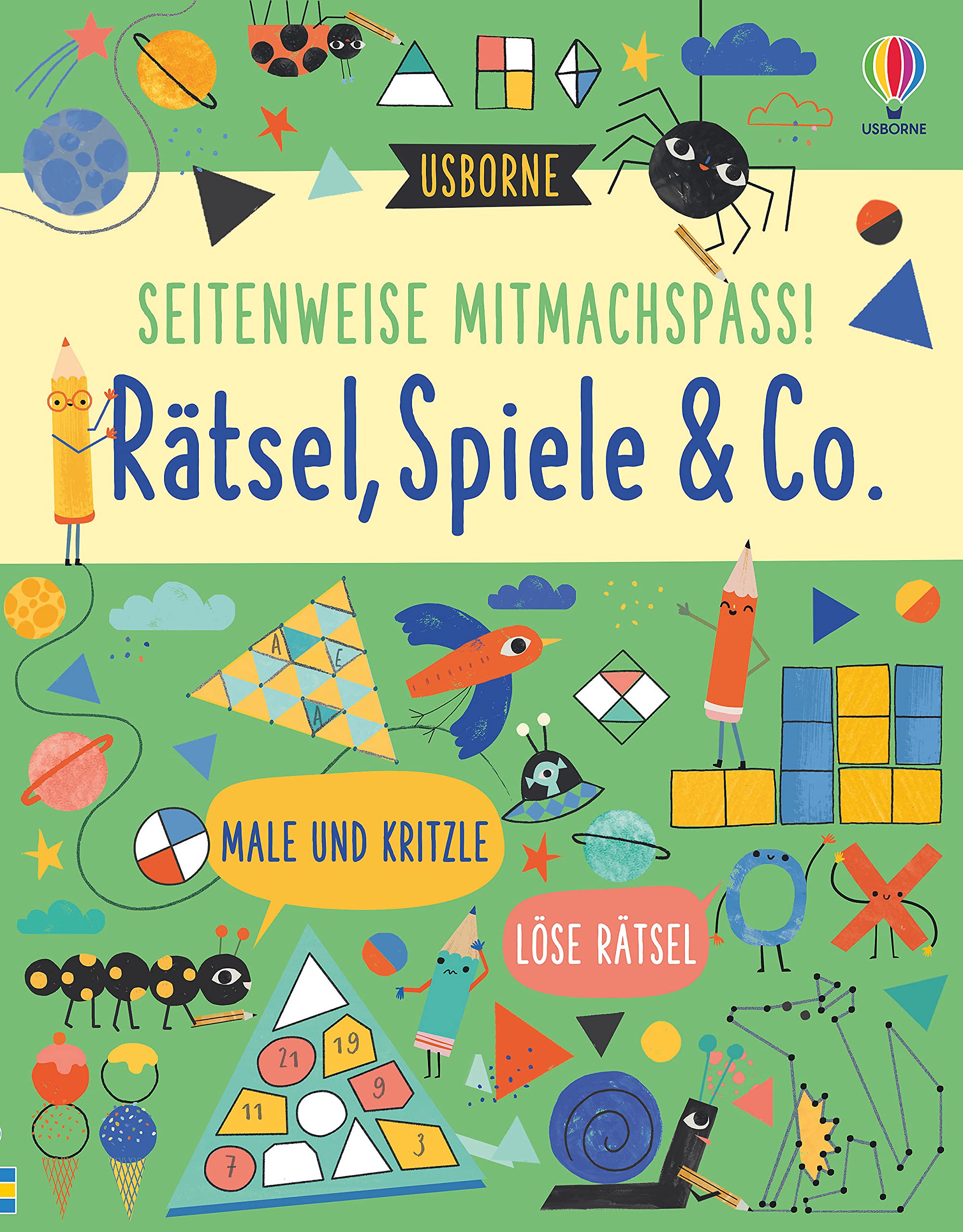 Seitenweise Mitmachspaß! Rätsel, Spiele & Co. Tiptoi & Games