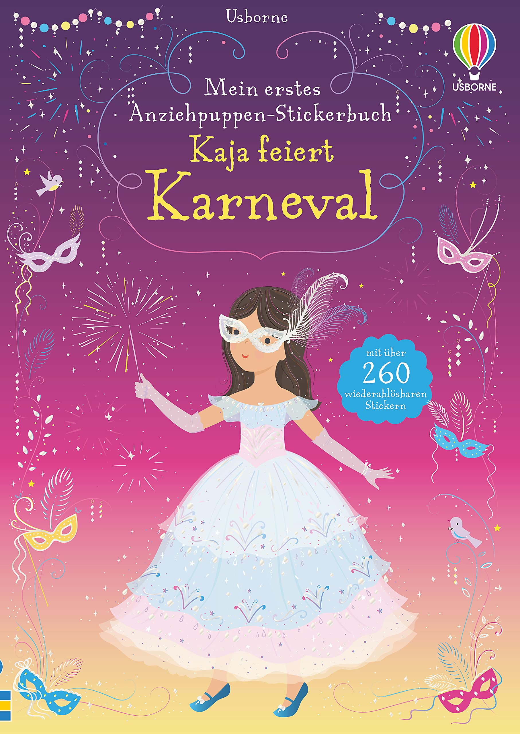 Mein erstes Anziehpuppen-Stickerbuch: Kaja feiert Karneval Tiptoi & Games