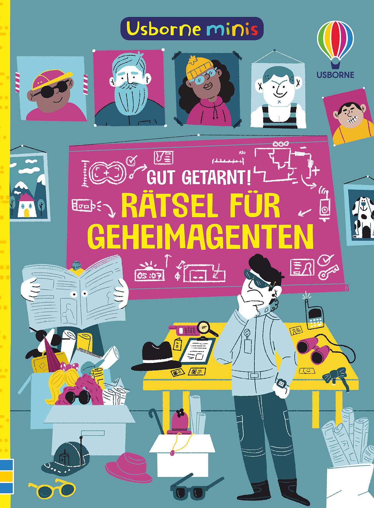 Usborne Minis: Gut getarnt! Rätsel für Geheimagenten (Usborne-Minis-Reihe) Tiptoi & Games