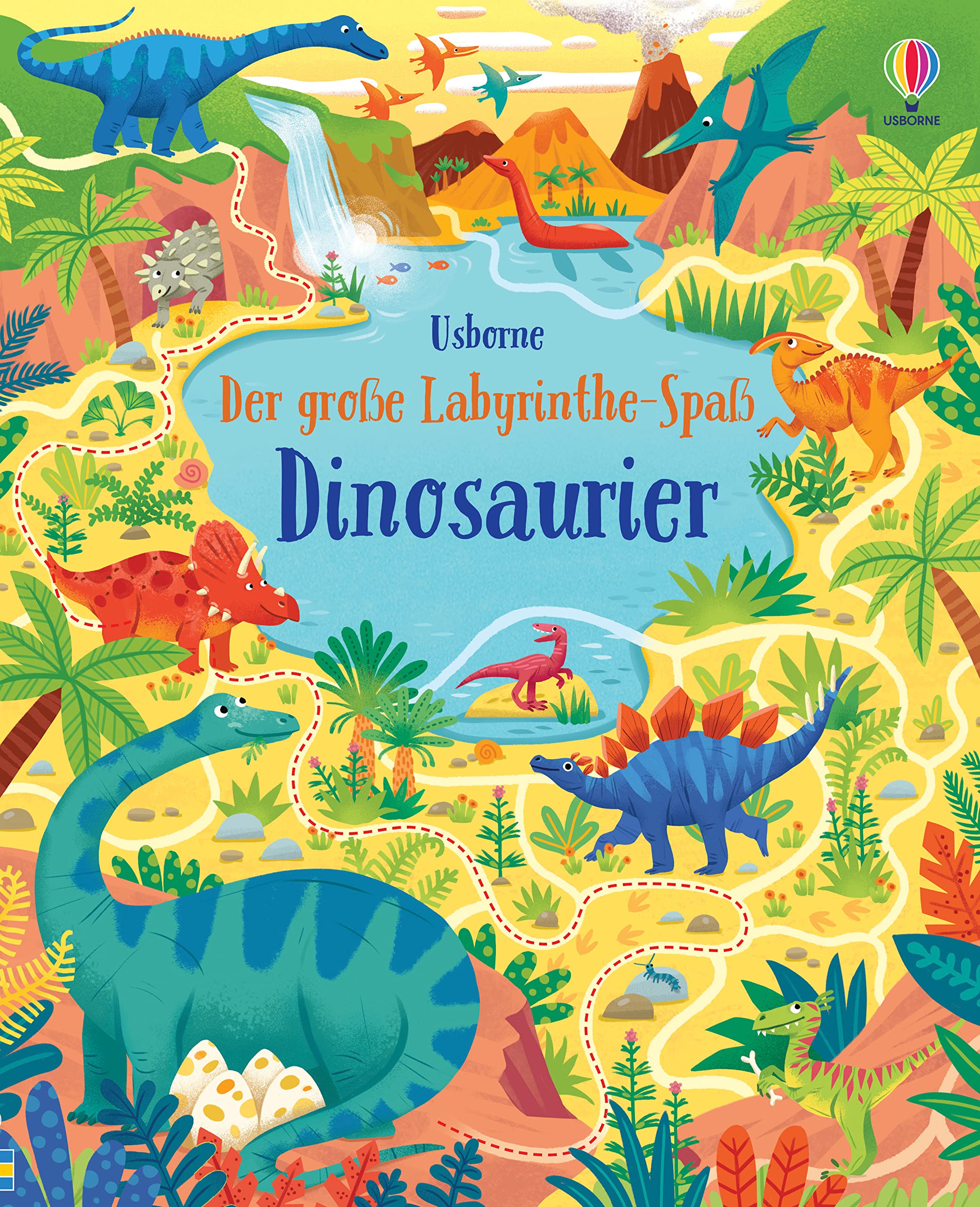 Der große Labyrinthe-Spaß: Dinosaurier Tiptoi & Games