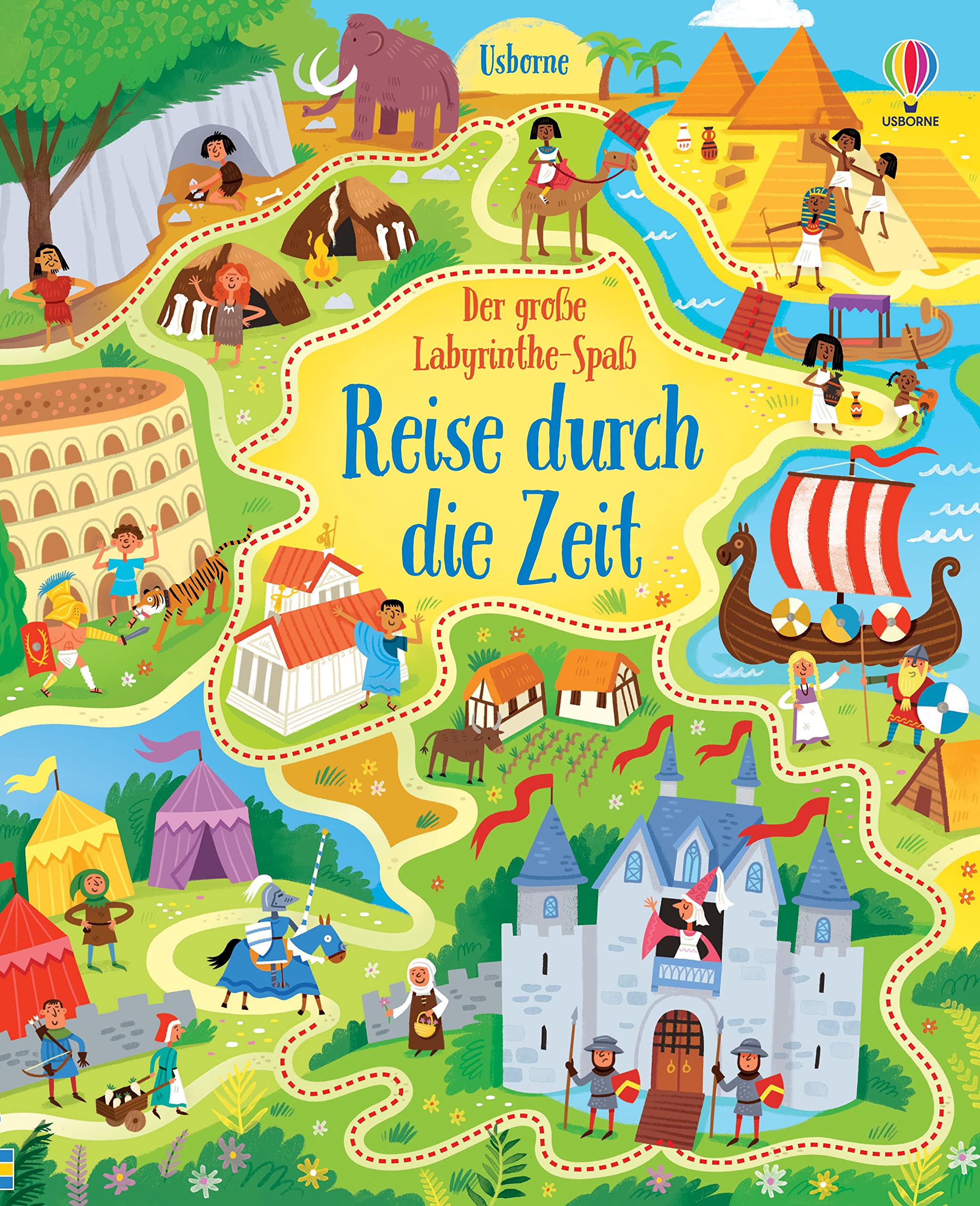 Der große Labyrinthe-Spaß: Reise durch die Zeit Politics & History books