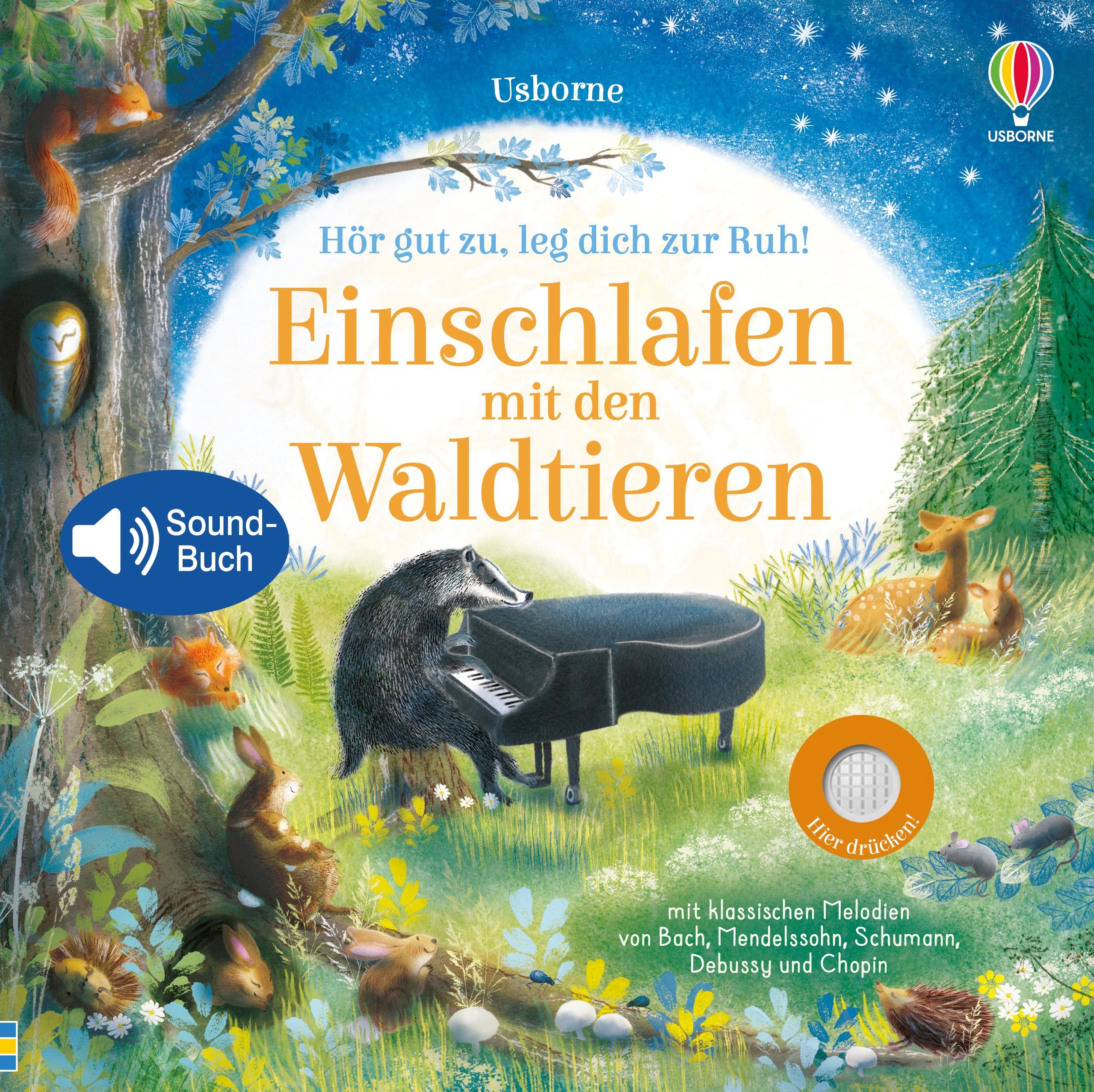 Hör gut zu, leg dich zur Ruh! Einschlafen mit den Waldtieren Non-fiction