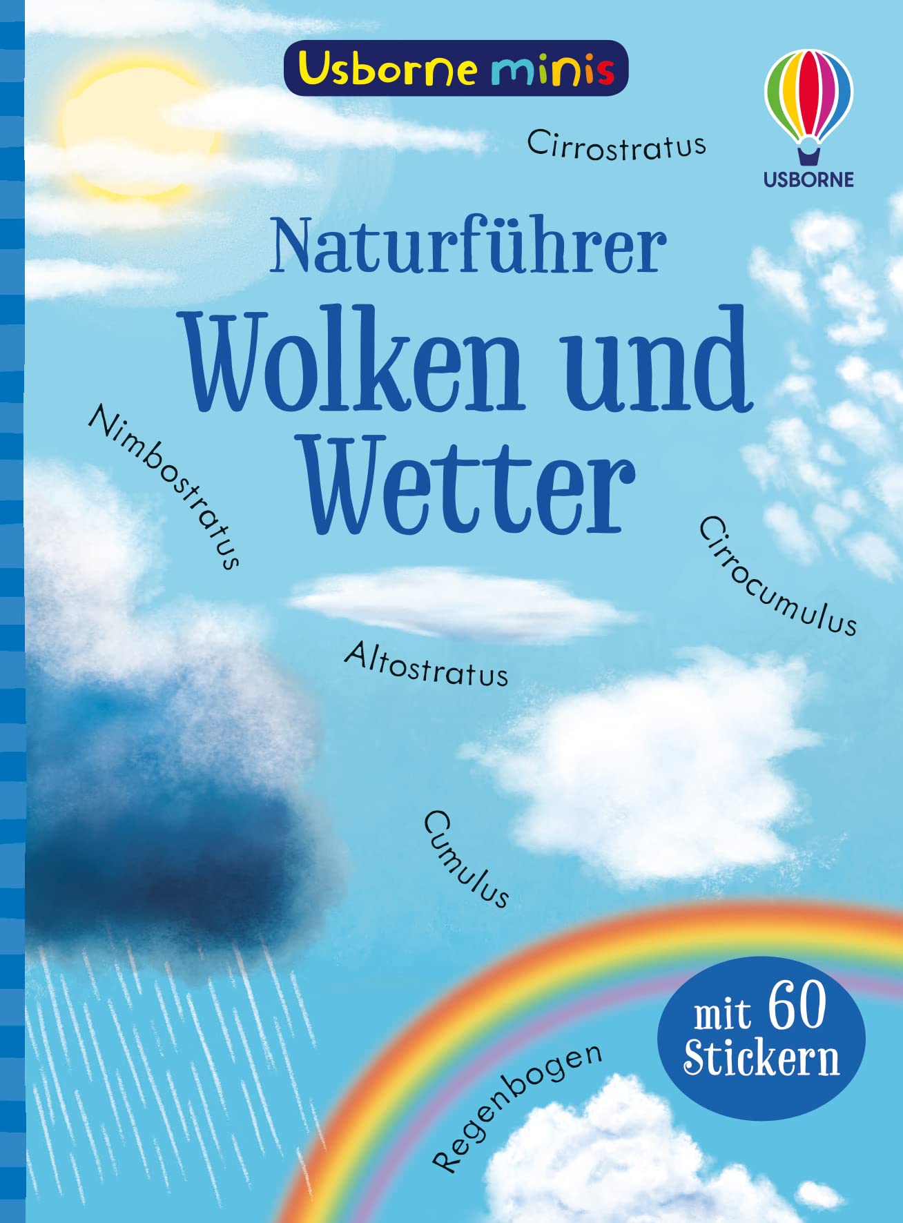 Usborne Minis Naturführer: Wolken und Wetter: mit 60 Stickern (Usborne-Minis-Reihe) Tiptoi & Games