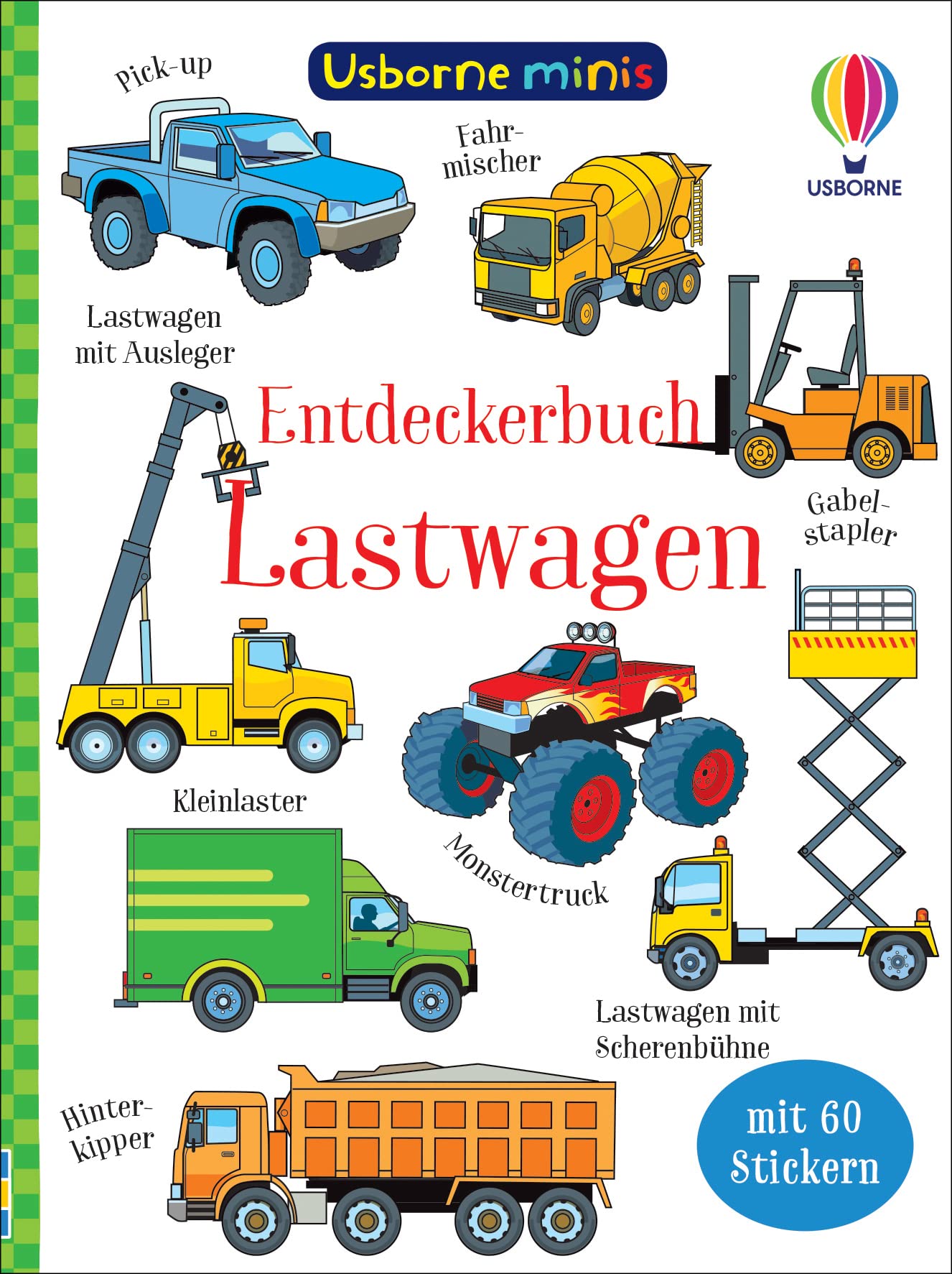 Usborne Minis: Entdeckerbuch Lastwagen: mit 60 Stickern (Usborne-Minis-Reihe) Non-fiction