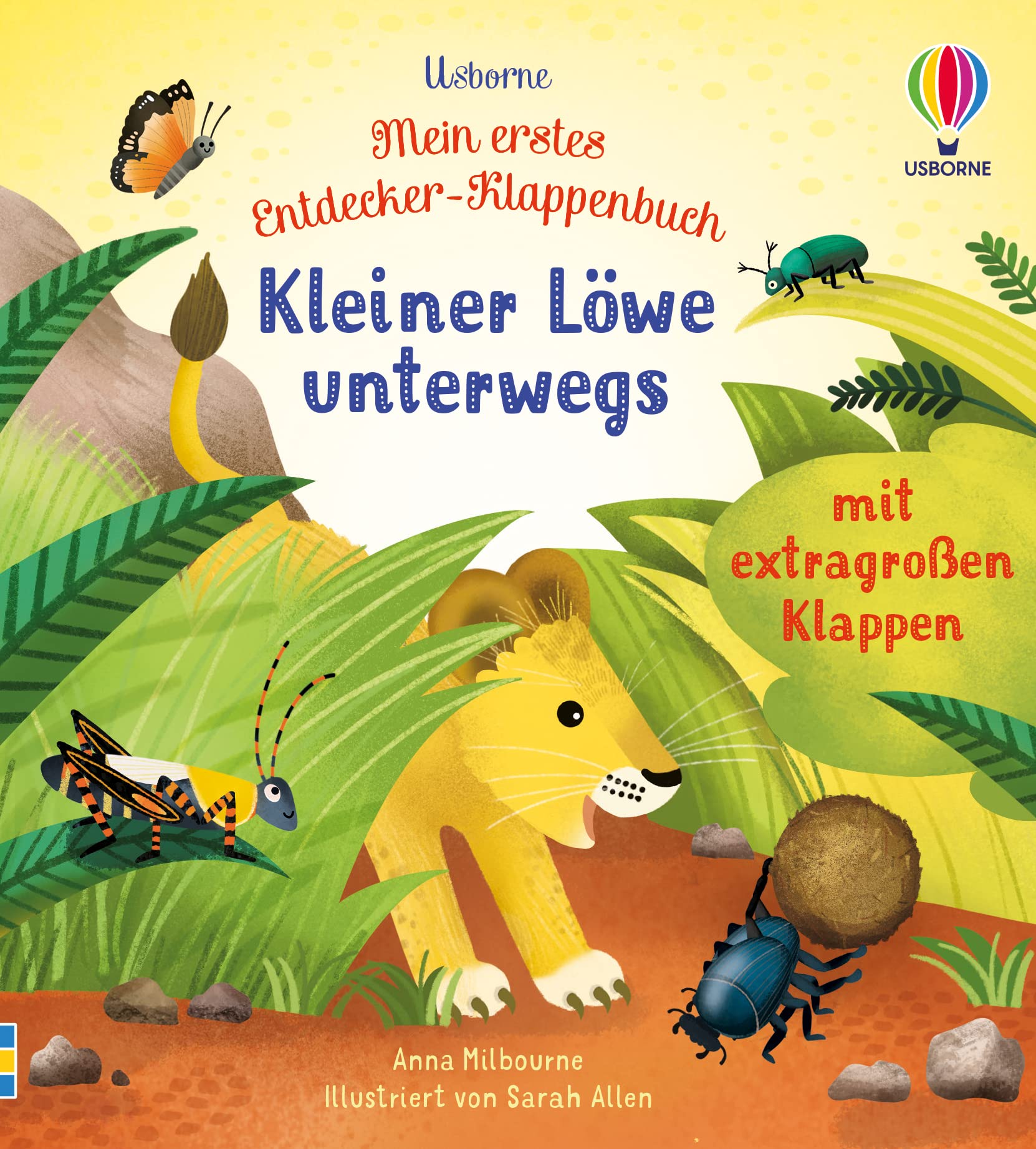 Mein erstes Entdecker-Klappenbuch: Kleiner Löwe unterwegs: mit extragroßen Klappen (Meine ersten Entdecker-Klappenbücher) Non-fiction