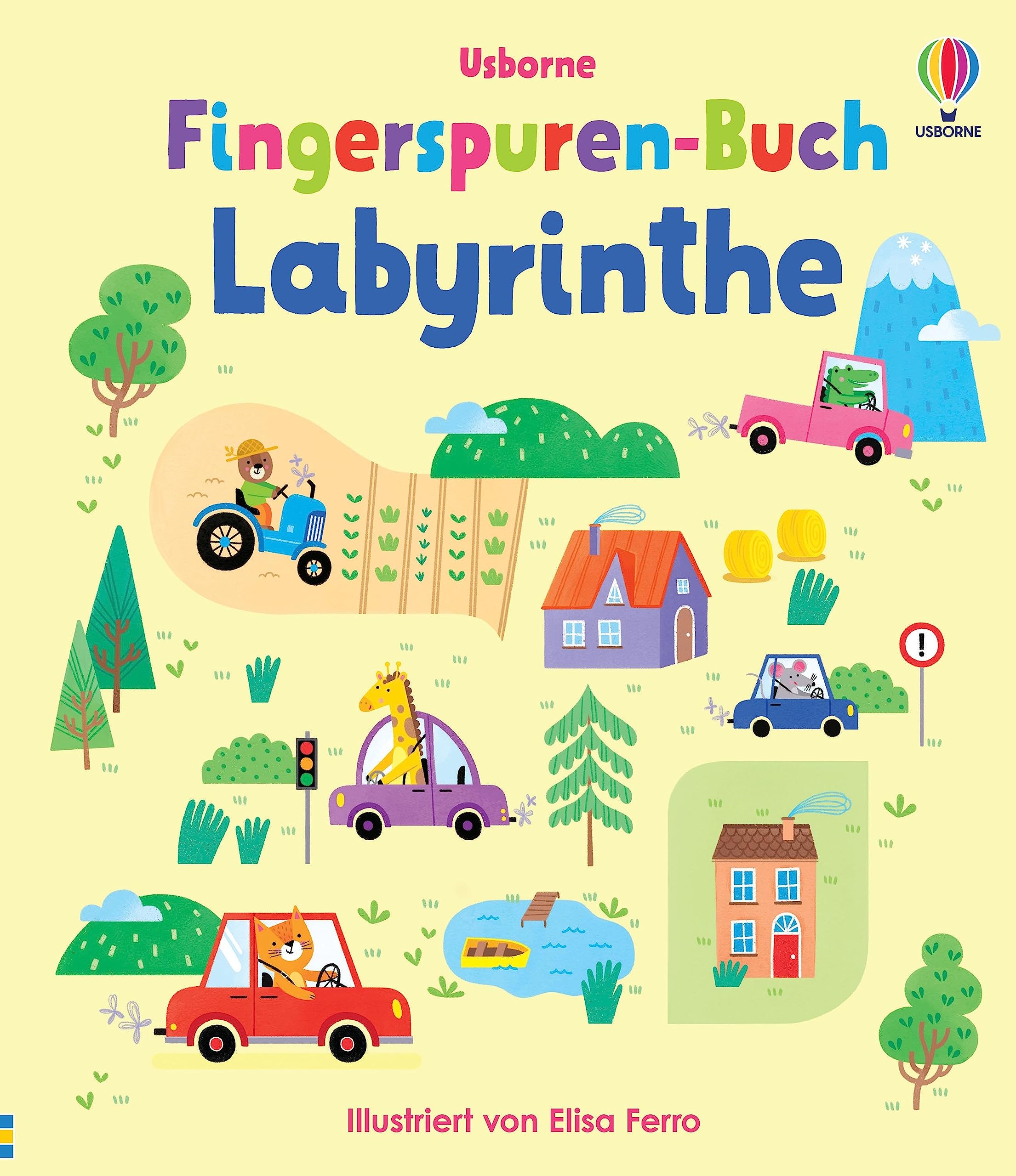 Fingerspuren-Buch: Labyrinthe Parents & Children