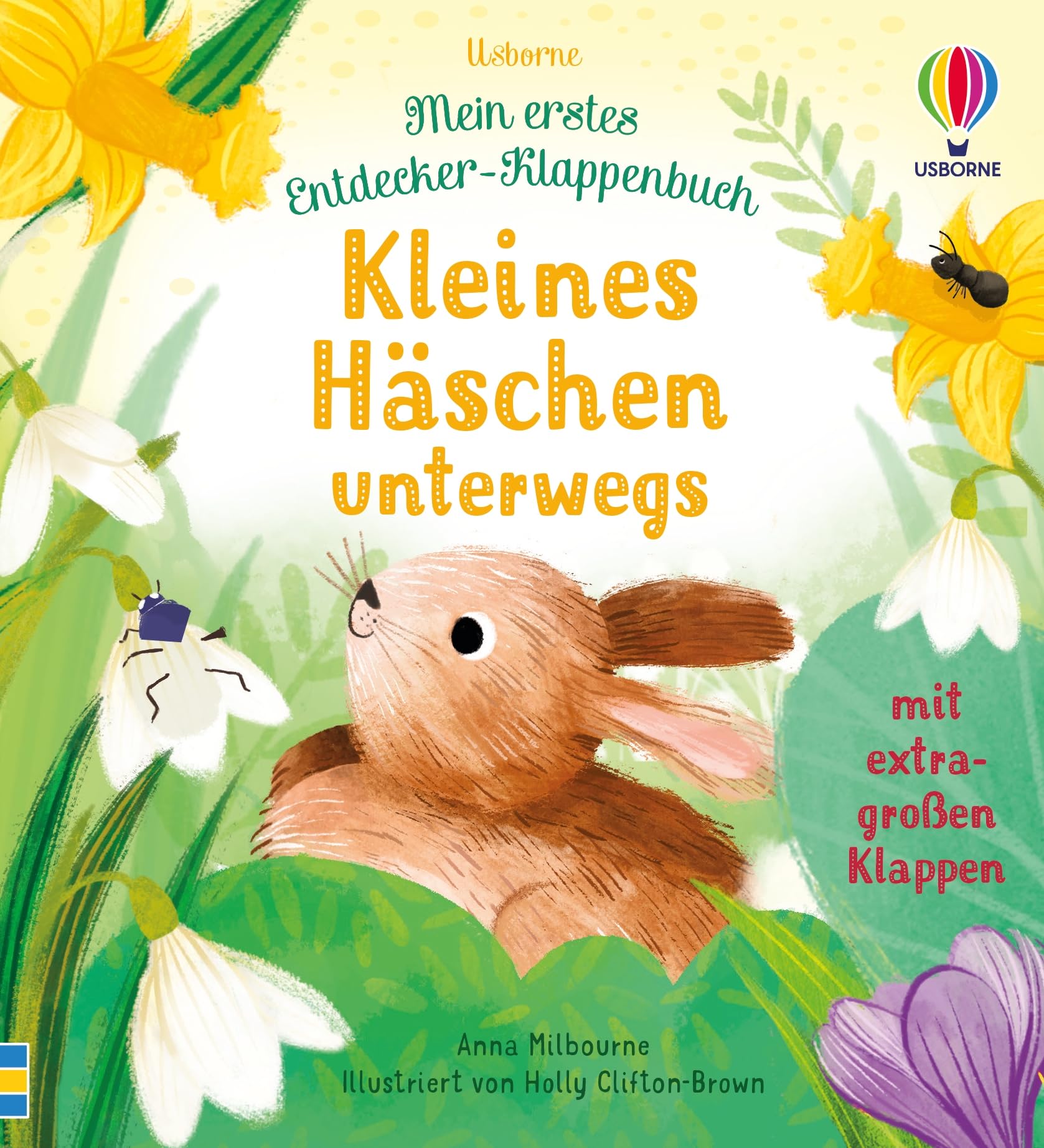 Mein erstes Entdecker-Klappenbuch: Kleines Häschen unterwegs: Klappenbuch mit Tieren für Naturentdecker ab 10 Monaten (Meine ersten Entdecker-Klappenbücher) Business & Technology