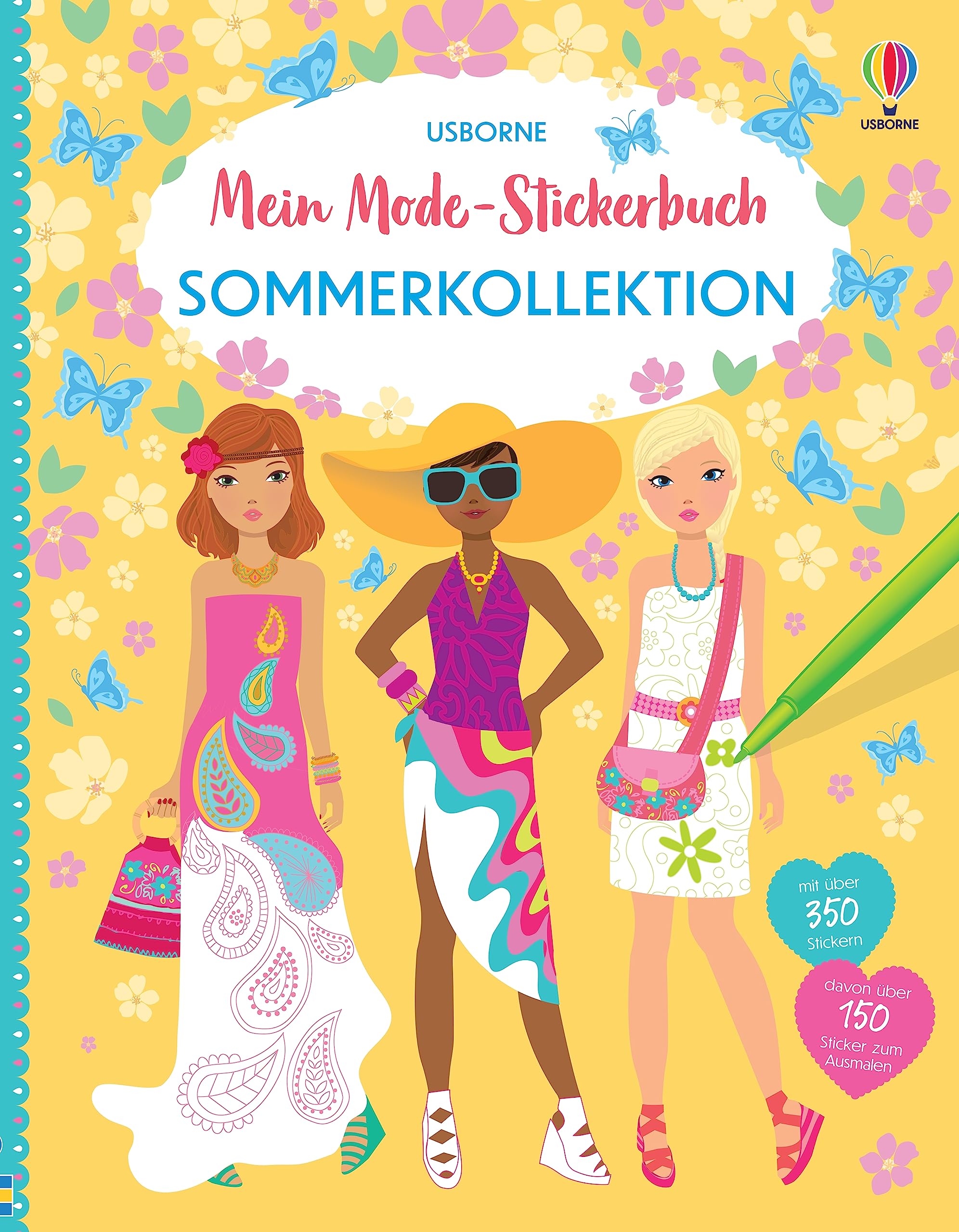 Mein Mode-Stickerbuch: Sommerkollektion Non-fiction
