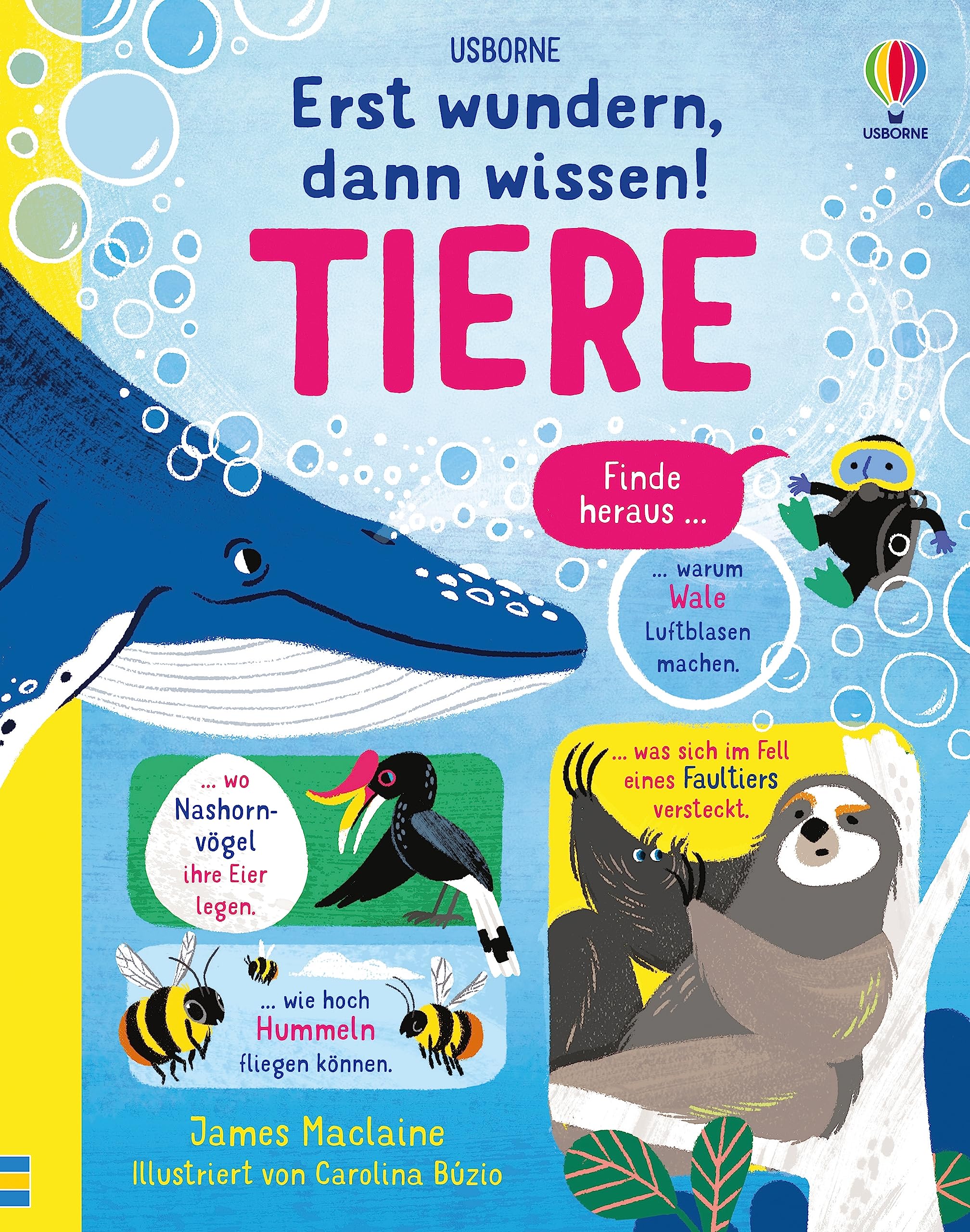 Erst wundern, dann wissen! Tiere: Kindersachbuch – Spannendes und Überraschendes aus der Tierwelt – ab 6 Jahren (Erst-wundern-dann-wissen-Reihe) General education