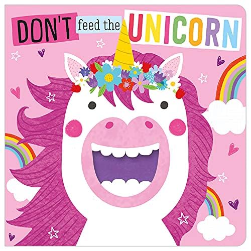英文原版 Don't Feed the Unicorn 纸板洞洞书 低幼英语韵律启蒙 亲子互动 Books