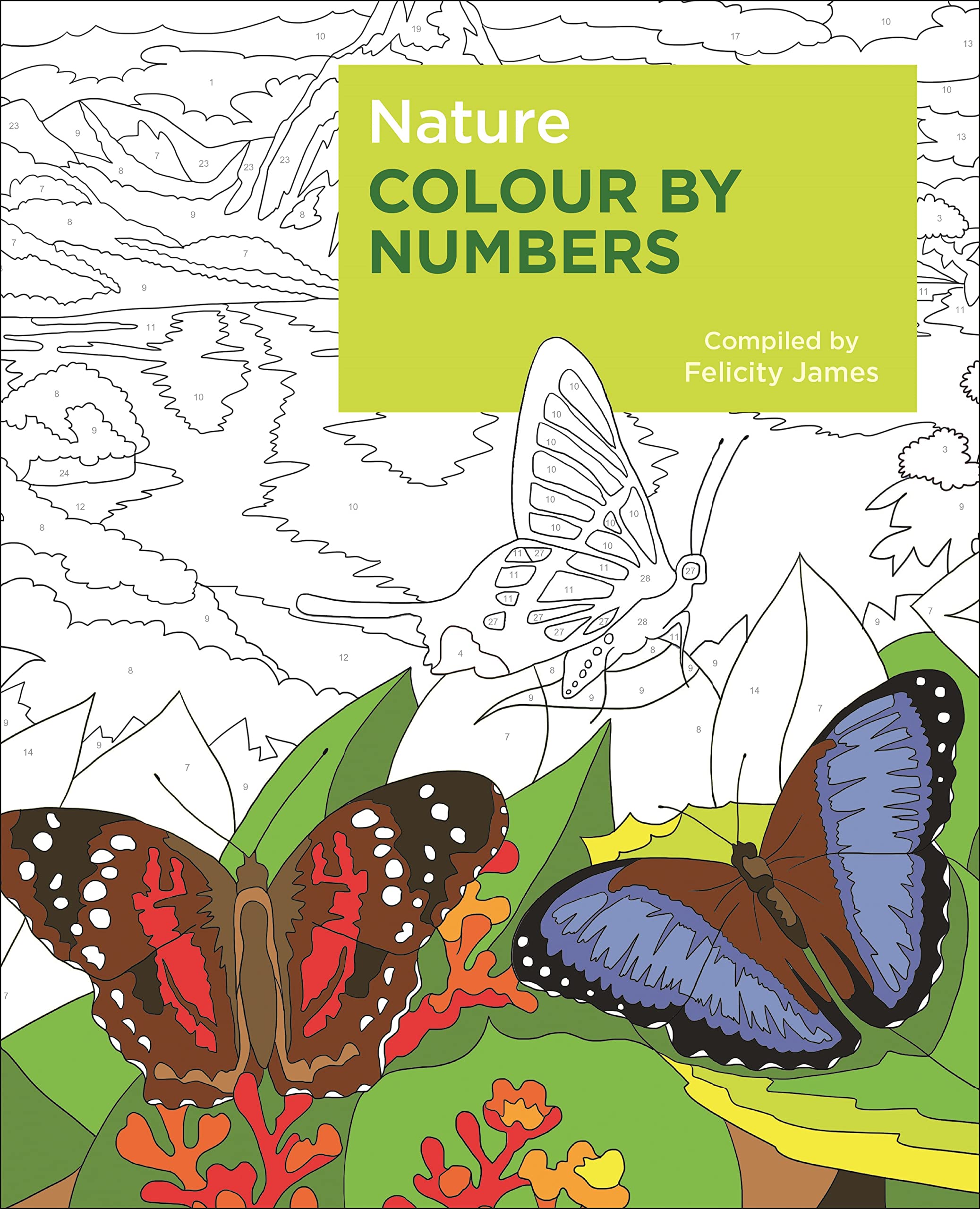 Nature Colour by Numbers (Arcturus Colour by Numbers Collection) Tiptoi & Games