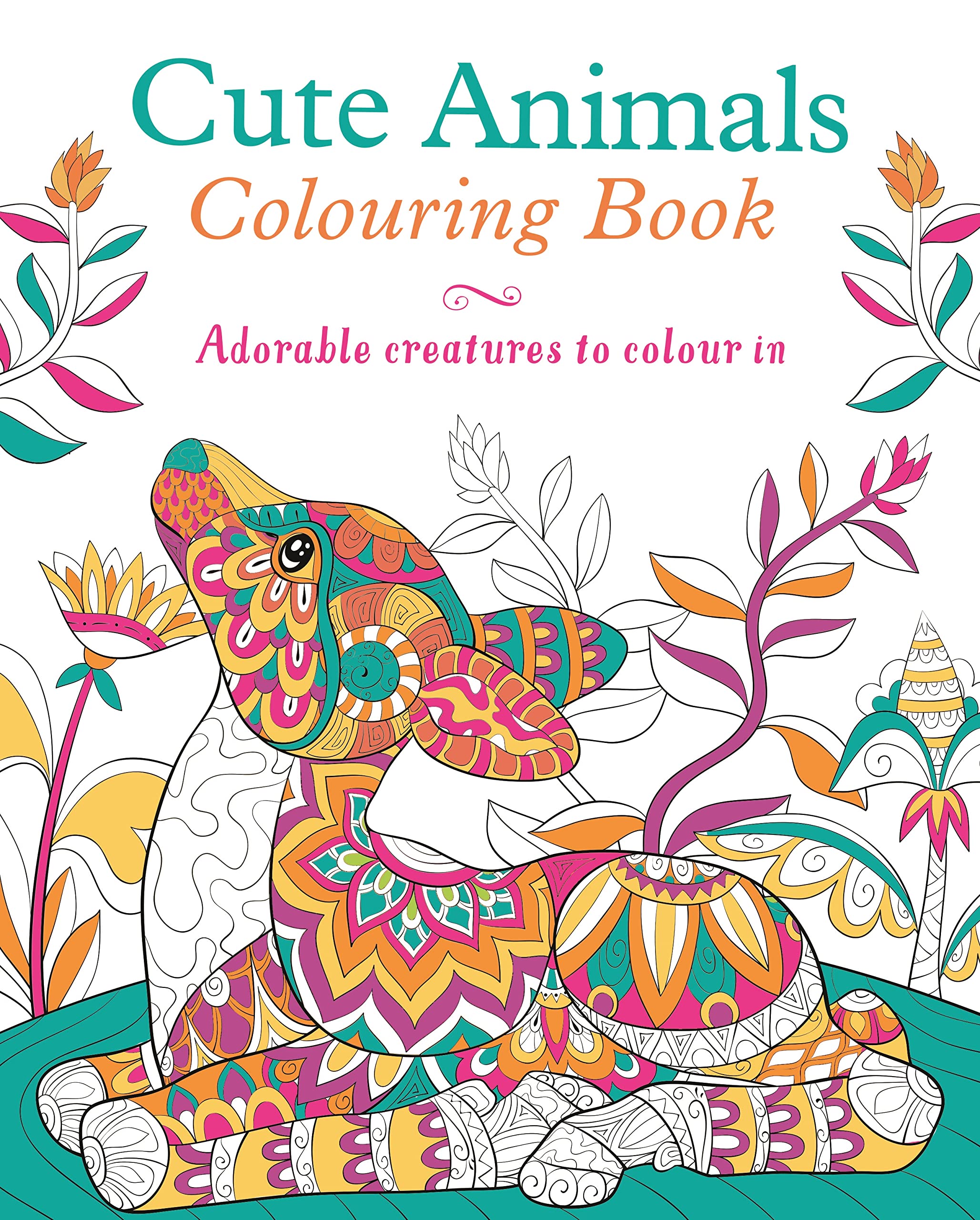 Cute Animals Colouring Book: Adorable Creatures to Colour In Film, Art & Culture