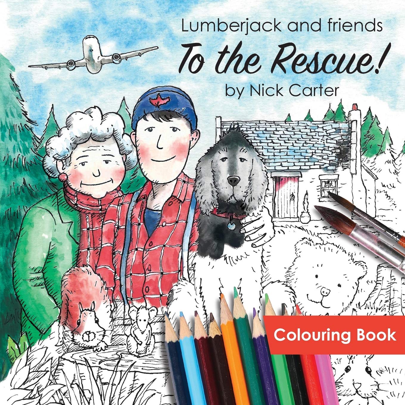 Lumberjack and Friends to the Rescue! (Colouring Book) Non-fiction