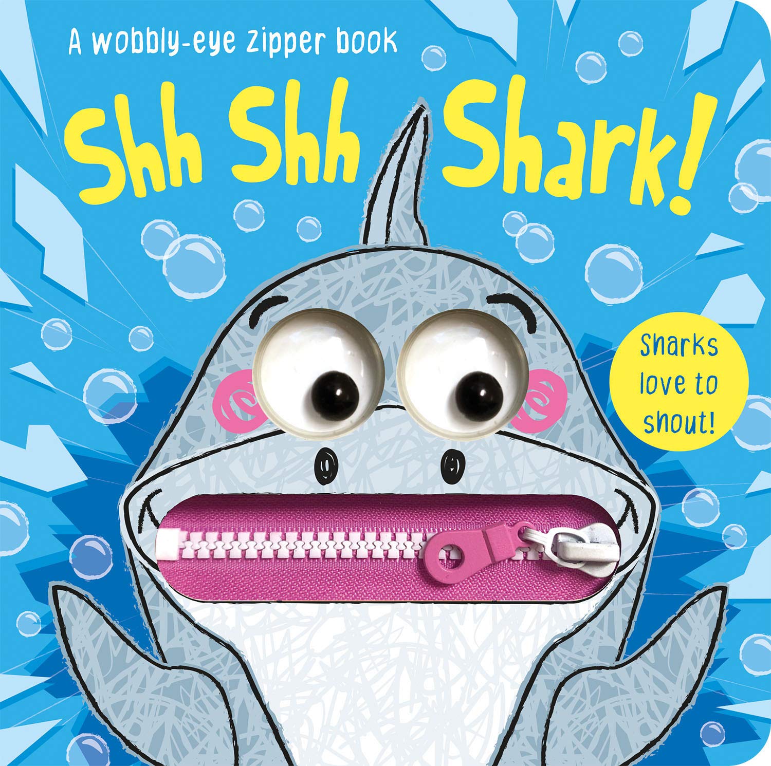 Shh Shh Shark! (Wobbly-Eye Zipper Books) Tiptoi & Games