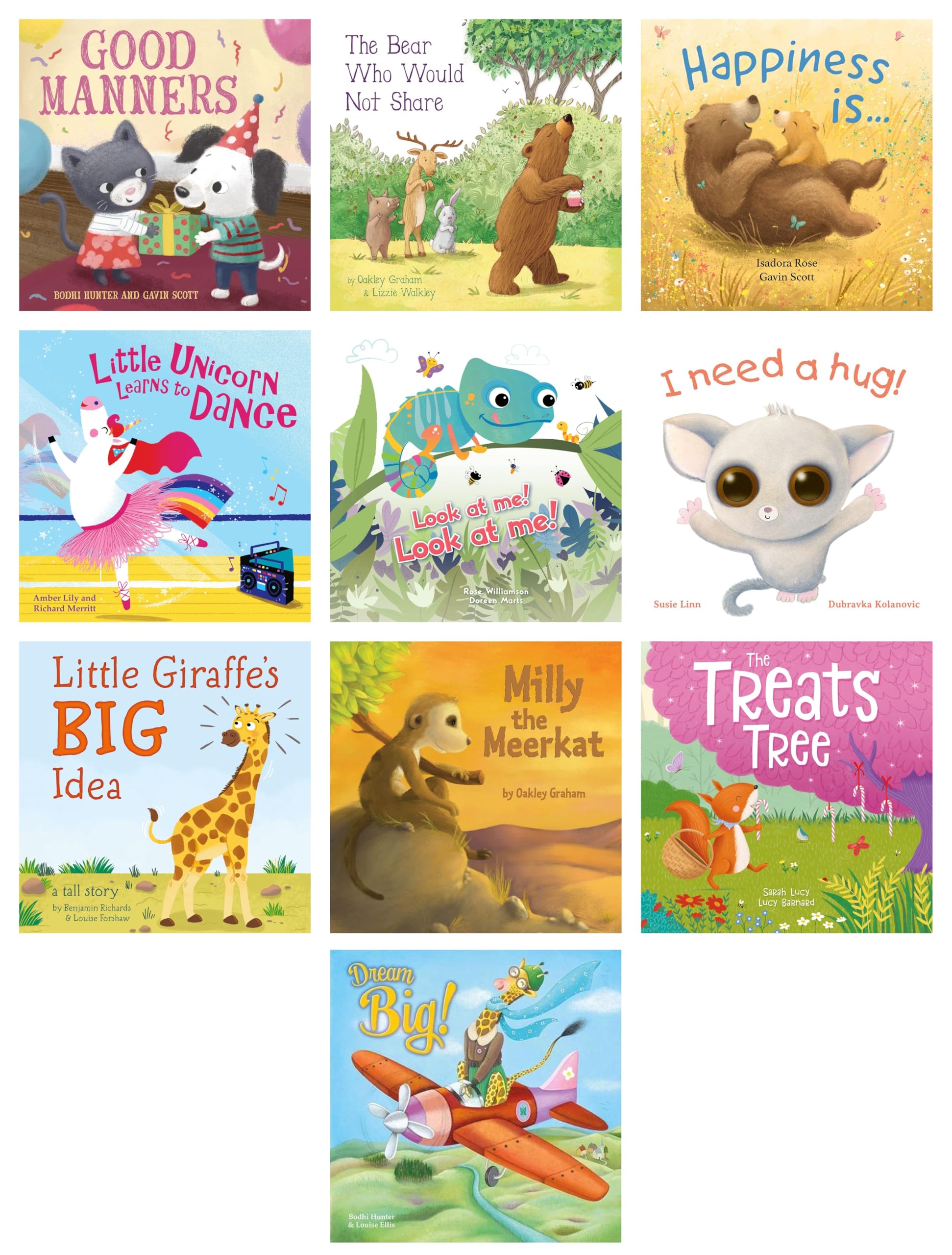 Imagine That Picture Storybooks Set 2: 10 Books Collection Set (Good Manners, The Bear Who Would Not Share, Happiness is... + More) book