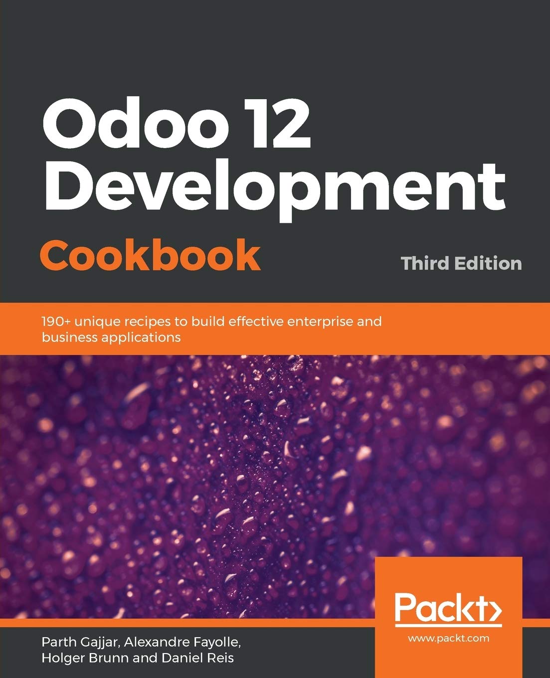Odoo 12 Development Cookbook: 190+ unique recipes to build effective enterprise and business applications book
