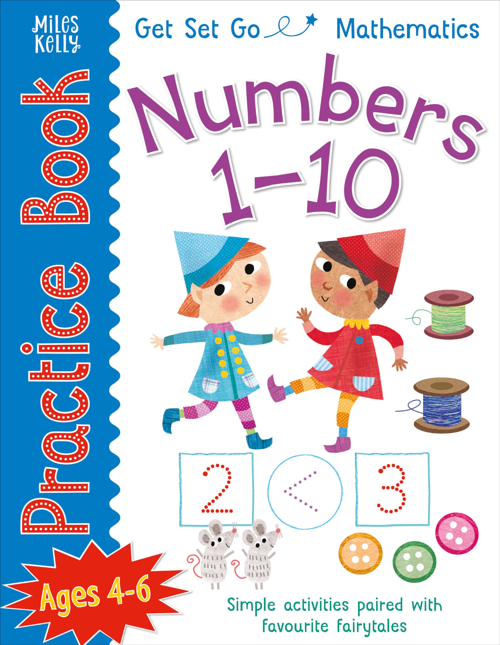 Get Set Go: Practice Book - Numbers 1 to 10 Study Guides