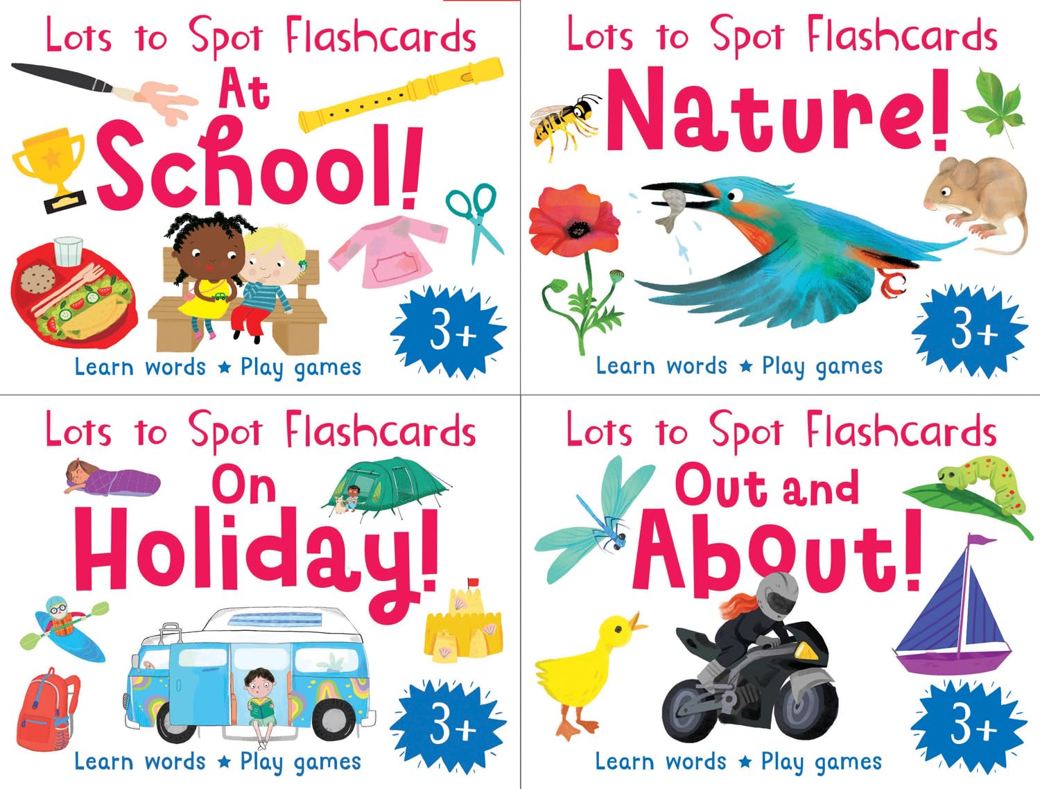 My Busy Day Flashcards Tray: Engaging flashcards for toddlers ages 3+ (Lots to Spot) Non-fiction