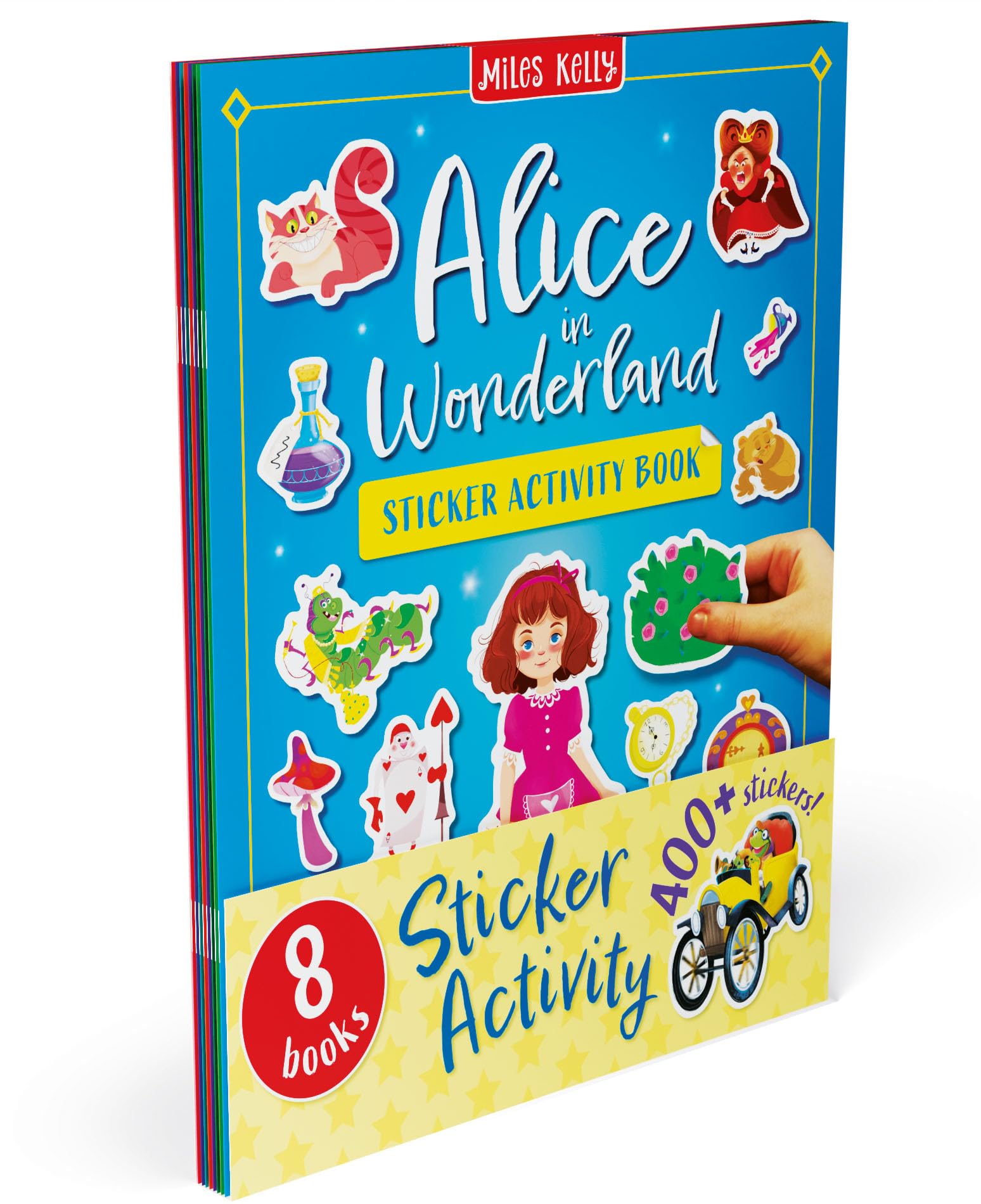 Sticker Book Classic 8-Pack: Contains Alice in Wonderland, Black Beauty, The Jungle Book, Peter Pan, The Secret Garden, Treasure Island, The Wind in the Willows, The Wizard of Oz and over 400 Stickers Books