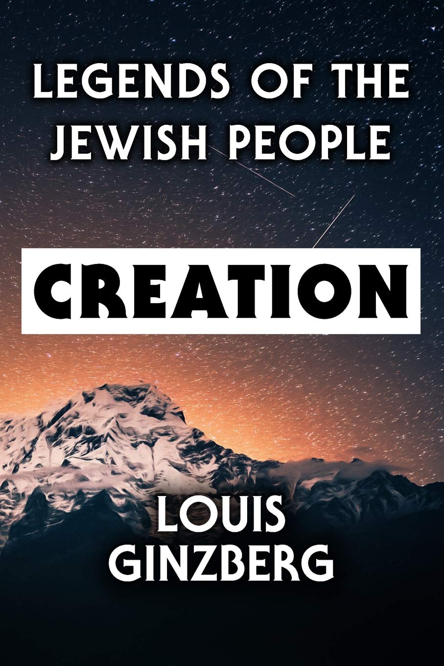 Legends of the Jewish People: Creation: Super Large Print Edition of Jewish Folklore Specially Designed for Low Vision Readers Books