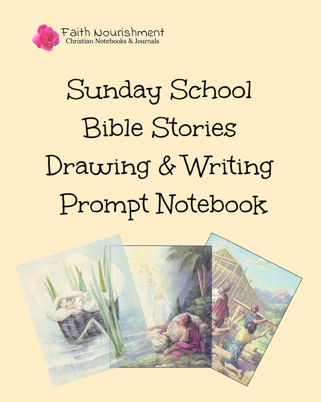 Sunday School Bible Stories Drawing & Writing Prompt Notebook Tiptoi & Games