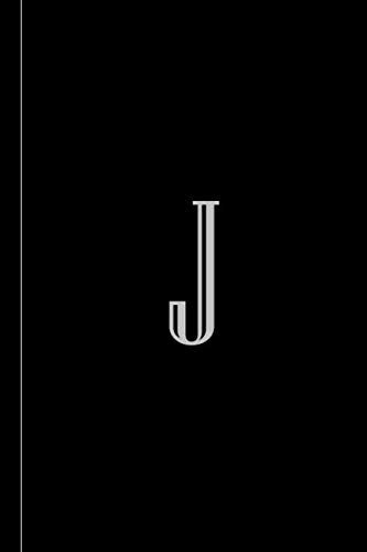 Monogram Blank Lined Journal: Notebook Letter J College Ruled 122 pages Numbered with Index 6x9 (Personalized Journal Notebook, Band 10) Essays & Short Stories