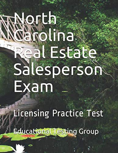 North Carolina Real Estate Salesperson Exam: Licensing Practice Test Study Guides