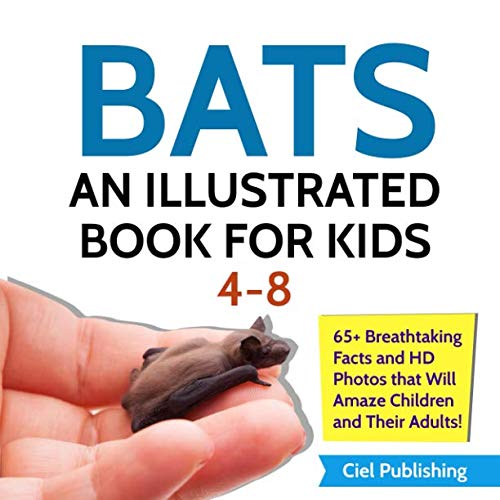 Bats: An Illustrated Book for Kids 4-8. 65+ Breathtaking Facts and HD Photos That Will Amaze Children and Their Adults! (Full Color Animals, Band 1) Non-fiction