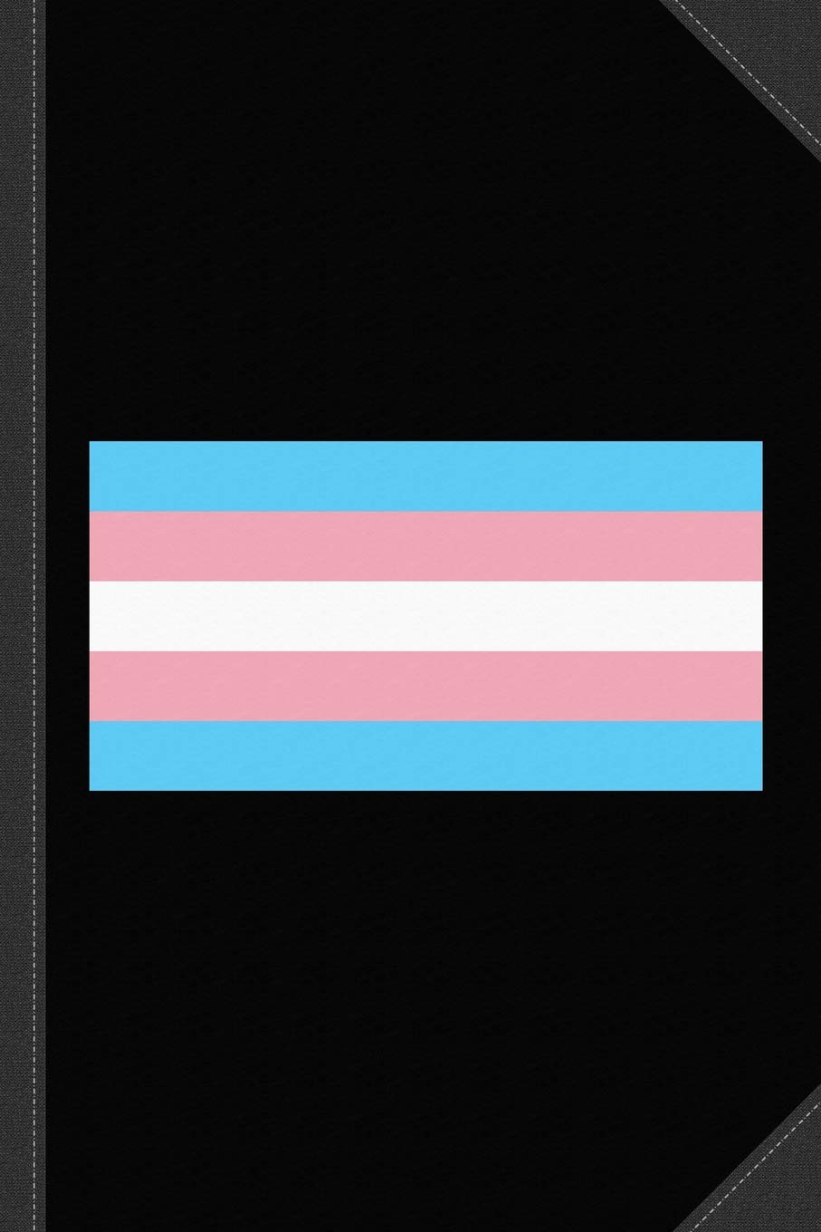 Transgender Pride Flag Journal Notebook: Blank Lined Ruled For Writing 6x9 120 Pages Essays & Short Stories