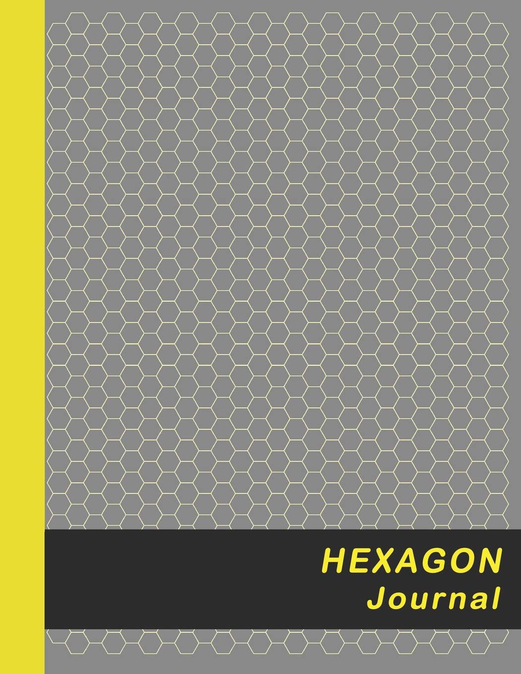 Hexagon Journal: Small 0.2” Hexes Hexagonal Graph Paper - Yellow (Honeycomb Paper Notebook, Band 3) Hobbies & Crafts