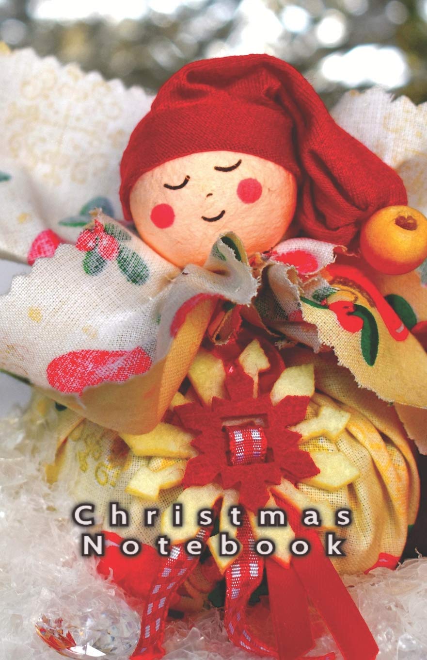 Christmas notebook: Elf asleep on the snow - 80 page, paperback journal/diary/lists. Hobbies & Crafts