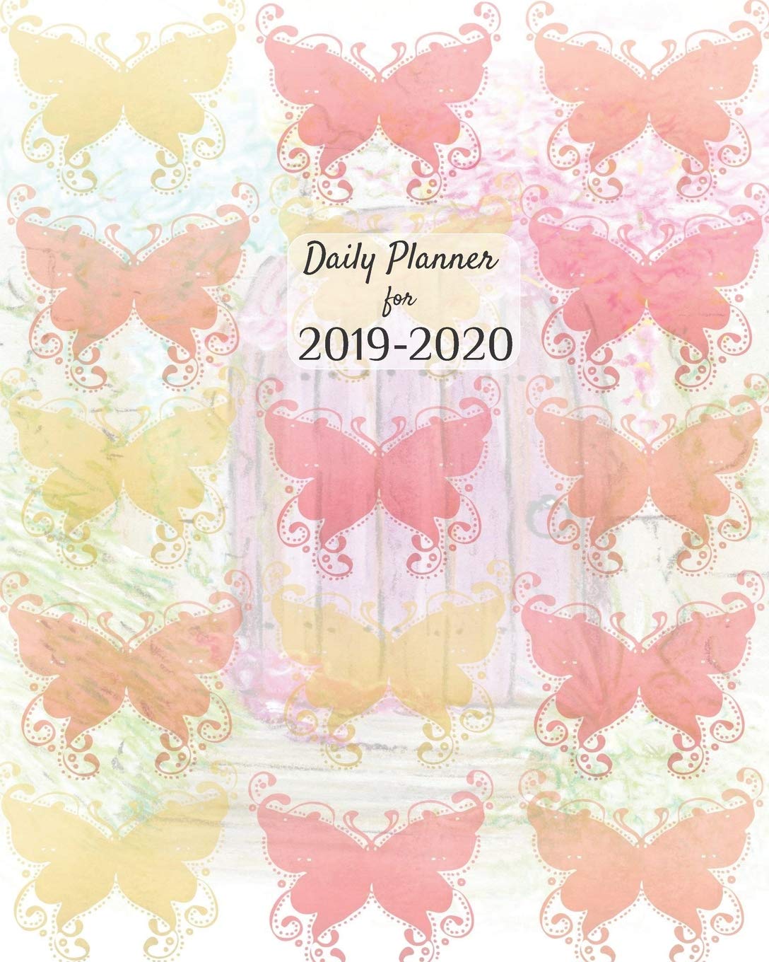 Daily Planner for 2019-2020: One Year Graph Paper Journal with Butterfly Cover Learning & Reference