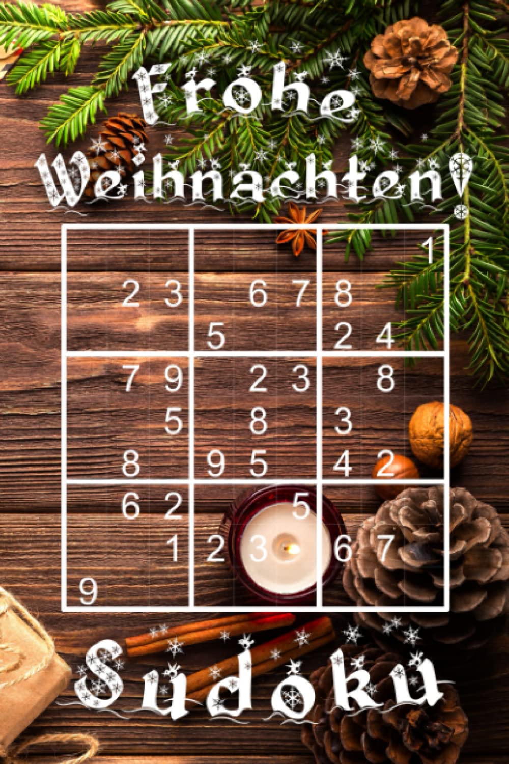 Frohe Weihnachten - Sudoku: 330 knifflige Rätsel | mittel - schwer - experte | Mit Lösungen und Anleitung | Reisegröße ca. DIN A5 | Für Kenner und Könner Lifestyle