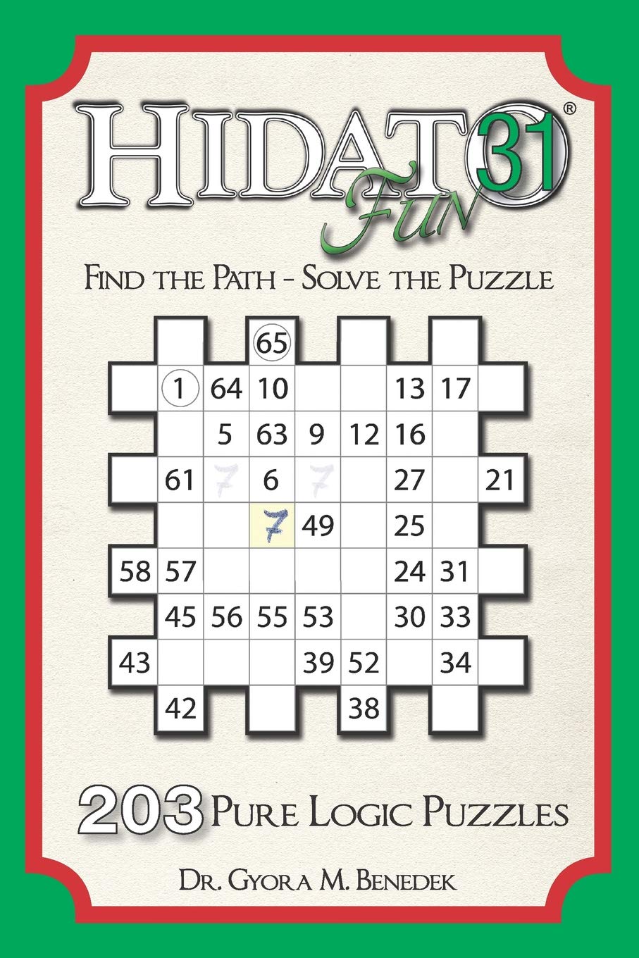 Hidato fun 31: 203 New Logic Puzzles Leisure & Fun