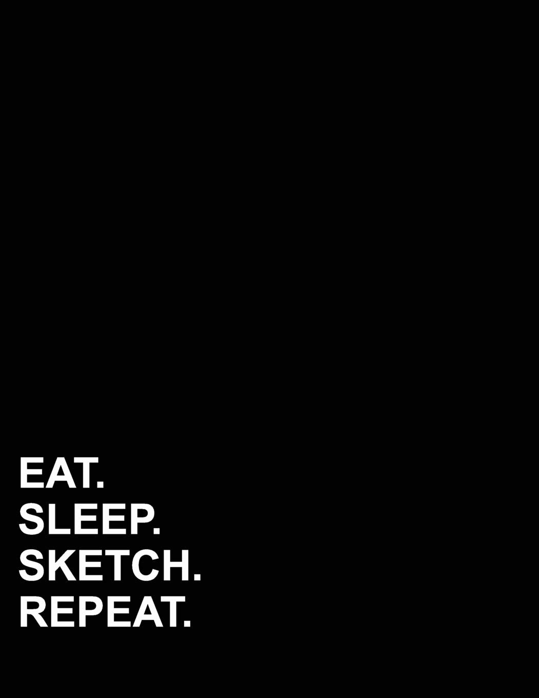 Eat Sleep Sketch Repeat: Isometric Graph Paper Notebook: 1/4 Inch Equilateral Triangle Contemporary literature