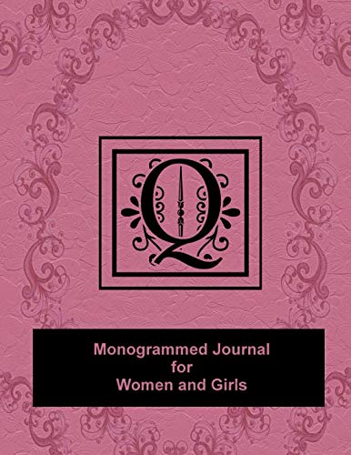 Monogrammed Journal for Women and Girls - Q Books