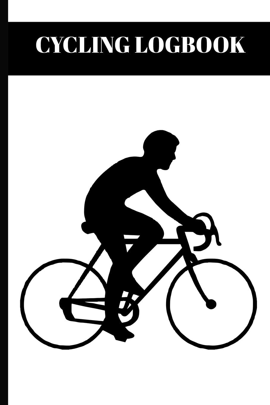 Cycling Logbook: Log All Your Ride Details Such As Distance Time And Weather With Racing Bike Cover Health, Nutrition & Fitness