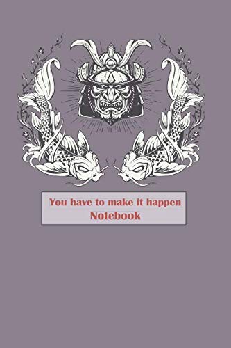 You have to make it happen notebook: encourage yourself everyday by writing your inspiration,ideas,plans etc in this notebook. Film, Art & Culture