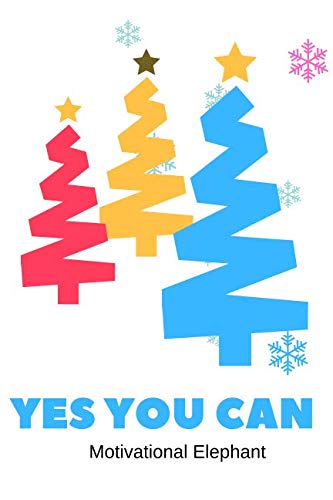 Yes You Can: Motivational Notebook, Journal, Diary, Scrapbook, Gift For Men,Women, Notebook For Everyone (110 Pages, Blank, 6 x 9) Business, Finance & Career