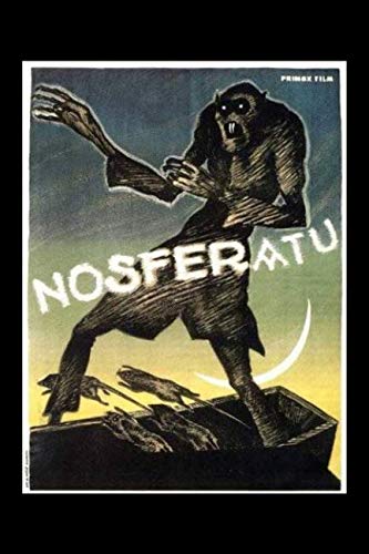 Nosferatu Dracula German Retro Silent Movie Poster Journal: Vintage Horror Film Notebook Dark Fantasy