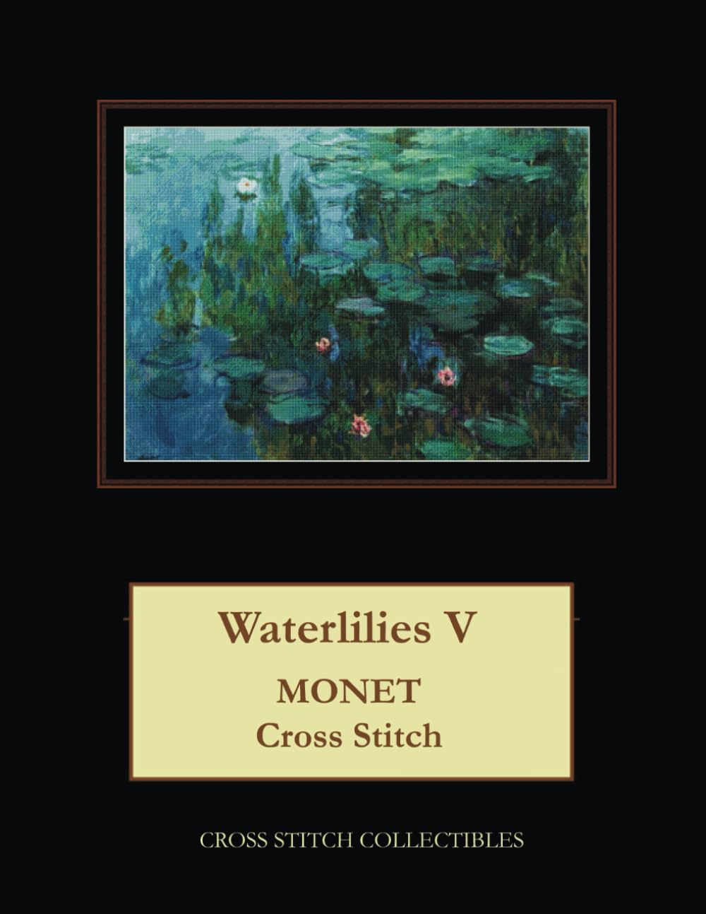 Waterlilies V: Monet Cross Stitch Pattern Hobbies & Crafts