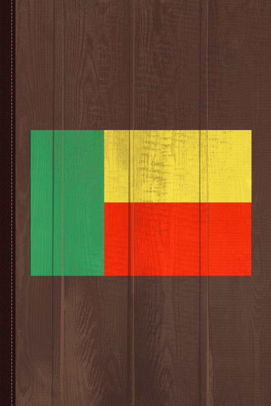 Benin Flag Journal Notebook: Blank Lined Ruled For Writing 6x9 110 Pages Essays & Short Stories